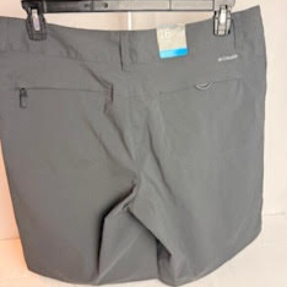 Columbia PFG Women’s Shorts Gray, Size 16, Omni-Shade UPF 50, NWT - Picture 2 of 6